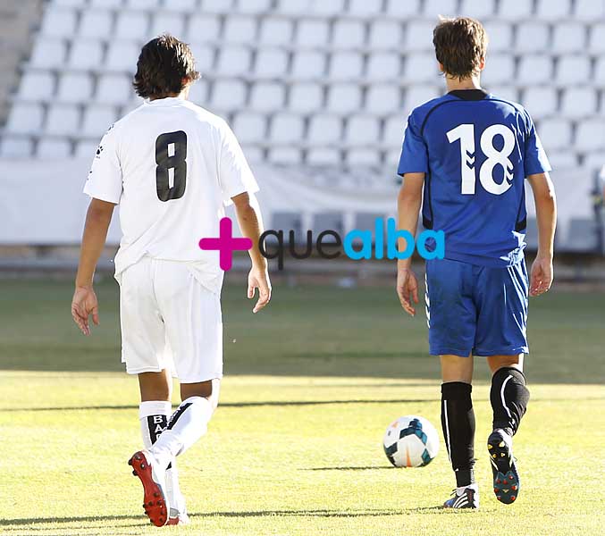 MARIO ORTIZ Y ÁLVARO RUBIO EN EL AMISTOSO ALBACETE-VALLADOLID