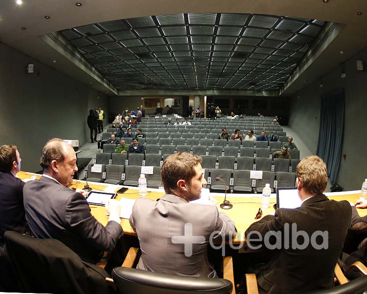 Asamblea Albacete Balompié en el salón de actos de la Diputación de Albacete