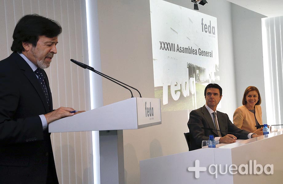 COSPEDAL Y EL MINISTRO ACABAN HABLANDO DEL ASCENSO DEL ALBA EN FEDA