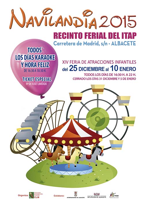El día 25, abre sus puertas un año más, la feria de Navilandia, en las instalaciones de la Institución Ferial de Albacete.